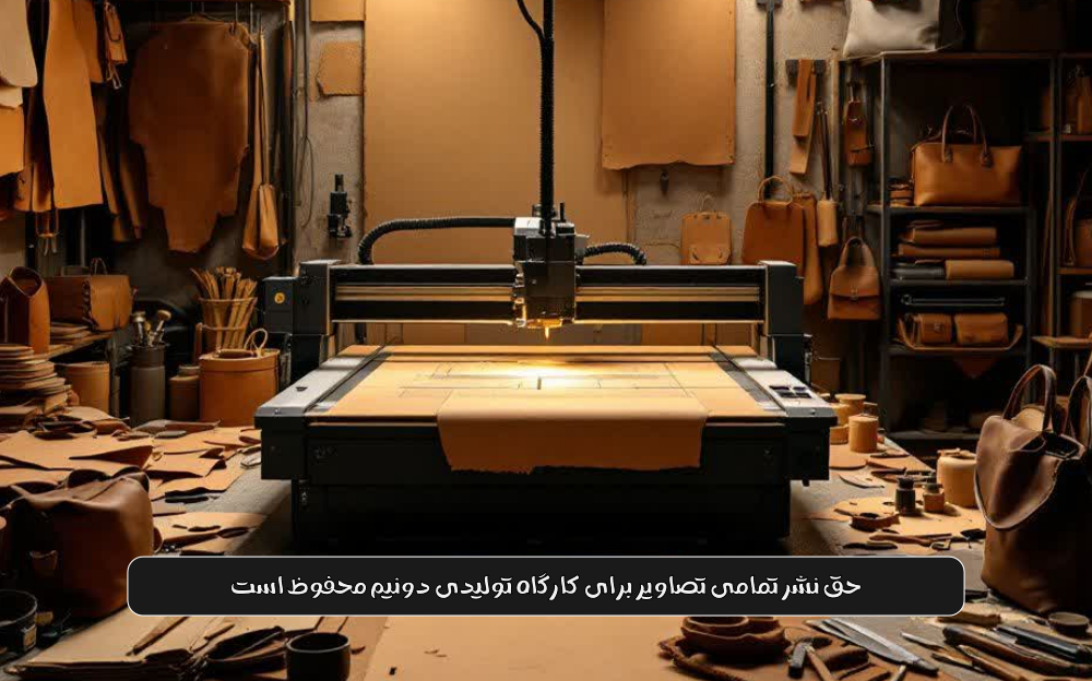 دستگاه لیزر کیف چرم